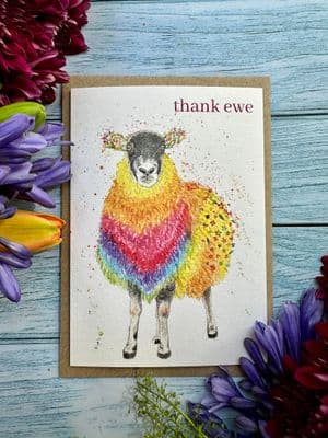 THANK EWE SHEEP ECO CARD