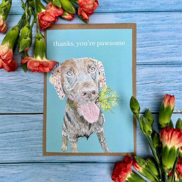 THANKS YOUR PAWSOME ECO CARD