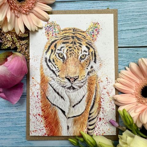 TOPAZ THE TIGER ECO-CARD