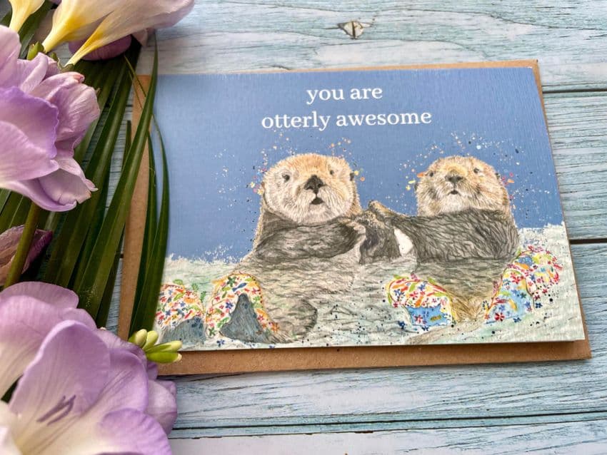 YOU ARE OTTERLY AWESOME ECO CARD