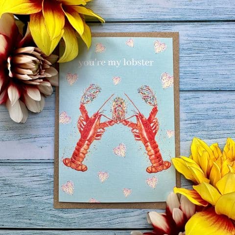 YOU'RE MY LOBSTER ECO CARD