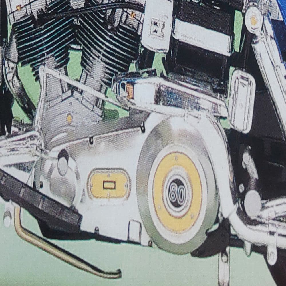 Academy Classic Motorbike Model Kit (Scale 110)