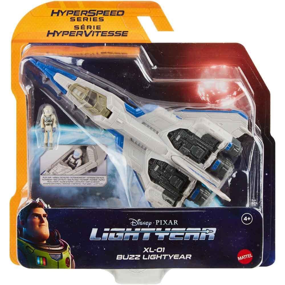 Disney Pixar Lightyear Hyperspeed Series XL 01 Space Ship Toy with Figure