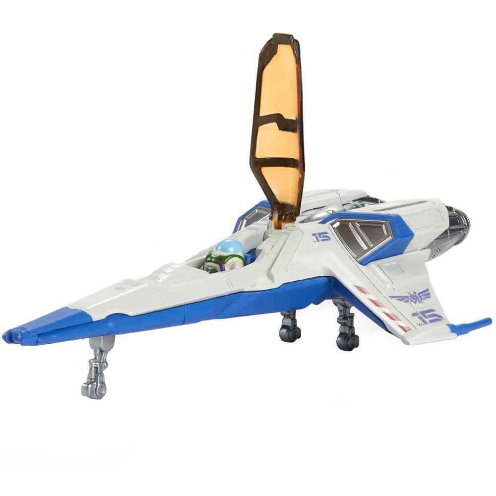 Disney Pixar Lightyear Hyperspeed Series XL 15 Space Ship Toy with Figure