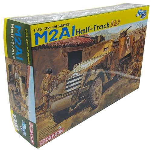 Dragon Smart Kit M2/M2A1 HalfTrack 2 in 1 Model Kit Scale 1/35