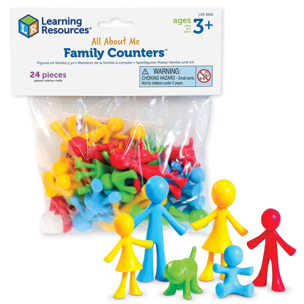 Learning Resources All About Me Family Counters 24 Pack