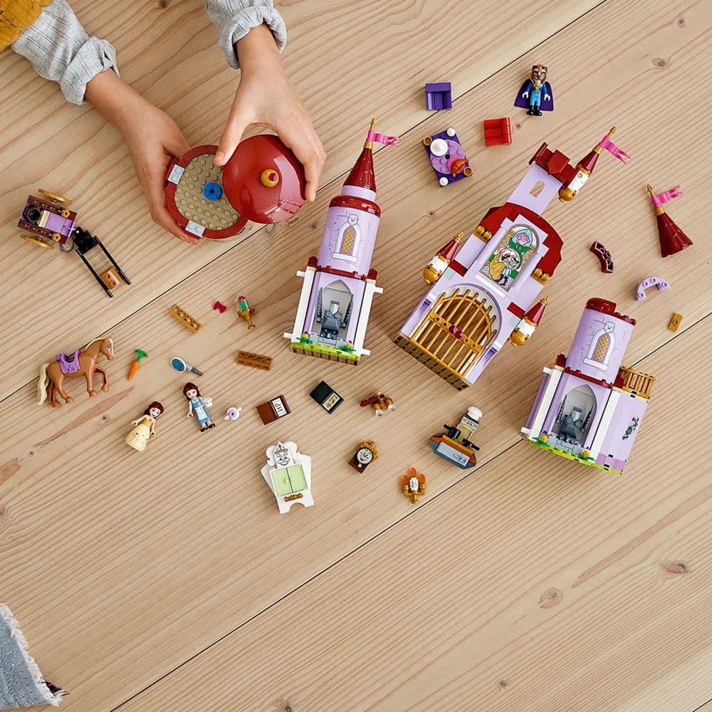 LEGO Disney Princess Belle and the Beast's Castle Building Set