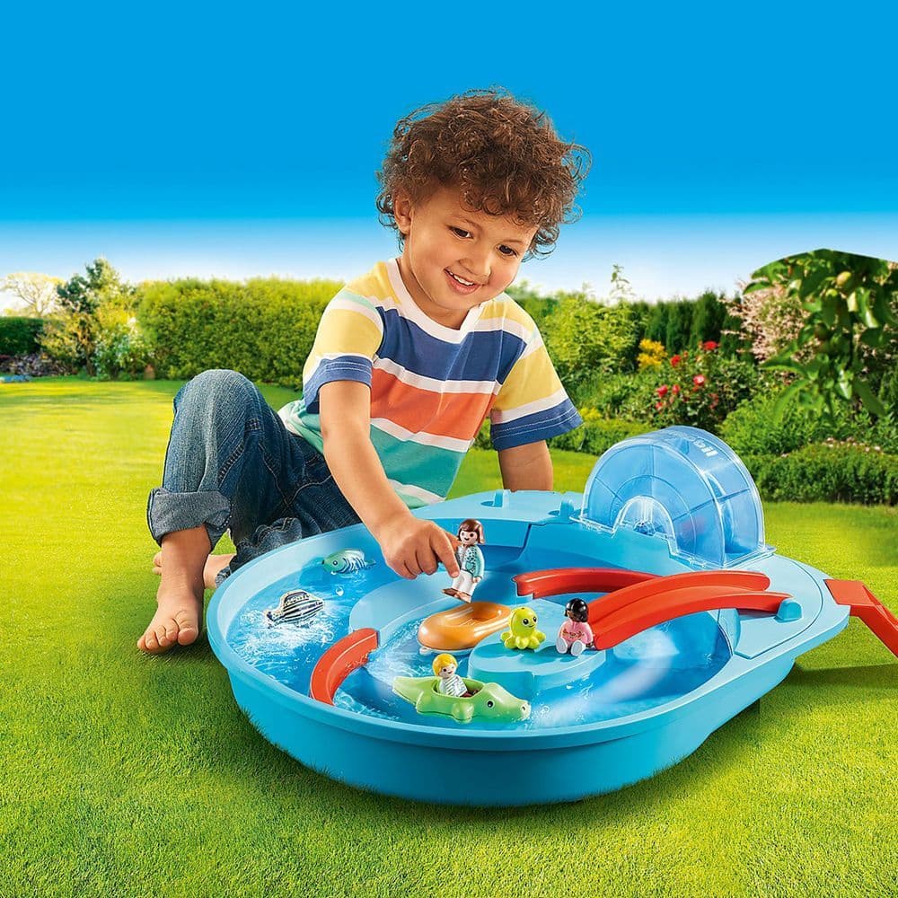 Playmobil 123 Aqua Splish Splash Water Park Playset