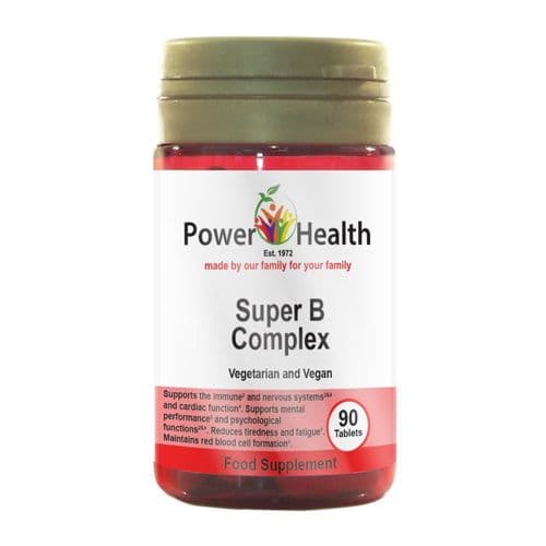 Power Health Vitamin B Complex 100 RDA 90 TABLETS