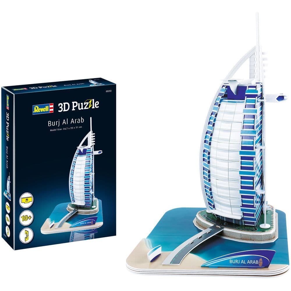 Revell 3D Puzzle BURJ AL ARAB Interlocking Foam Block Puzzle