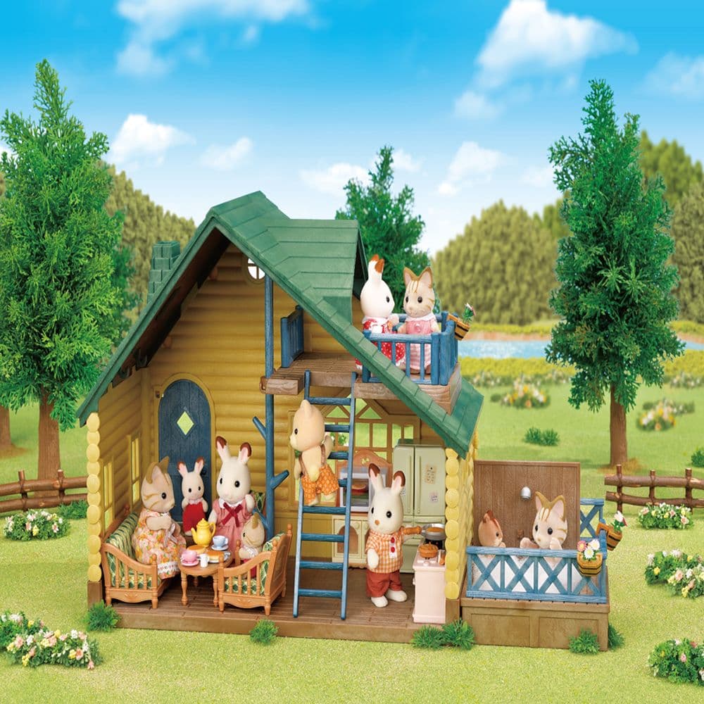 Sylvanian Families Log Cabin GIFT SET