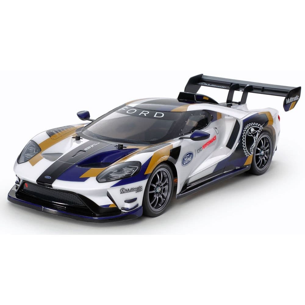 Tamiya 2020 Ford GT Mk II (TT02 Chassis) RC Racing Car Model Kit