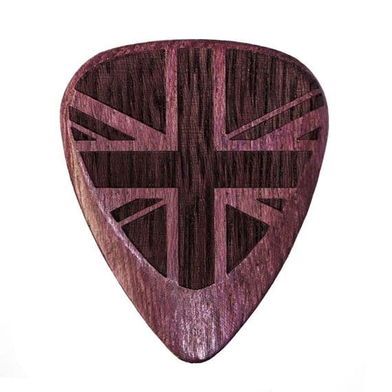 Flag Tones - Union Jack Purple - 1 Pick | Timber Tones