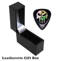 Punisher Tones African Ebony and Green Abalone 1 Pick