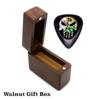 Punisher Tones African Ebony and Green Abalone 1 Pick