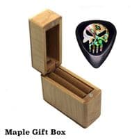 Punisher Tones African Ebony and Green Abalone 1 Pick