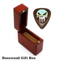 Punisher Tones Indian Chestnut and Greenlip Abalone 1 Pick