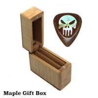 Punisher Tones Indian Chestnut and Greenlip Abalone 1 Pick