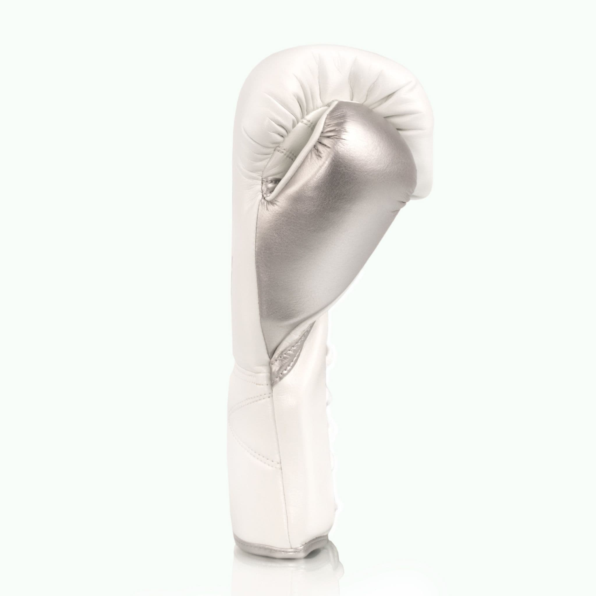 Fly Superlace X Boxing Gloves White/Silver