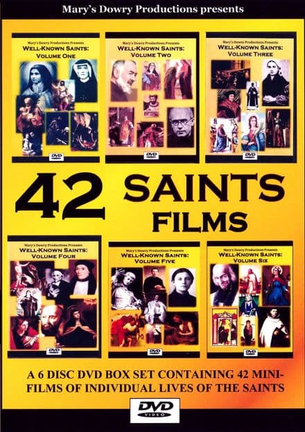 42 Saints Films Box Set - Lives of the Saints 6 DVDs