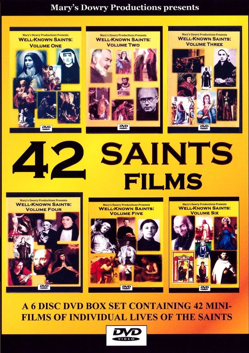 42 Saints Films Box Set - Lives of the Saints 6 DVDs