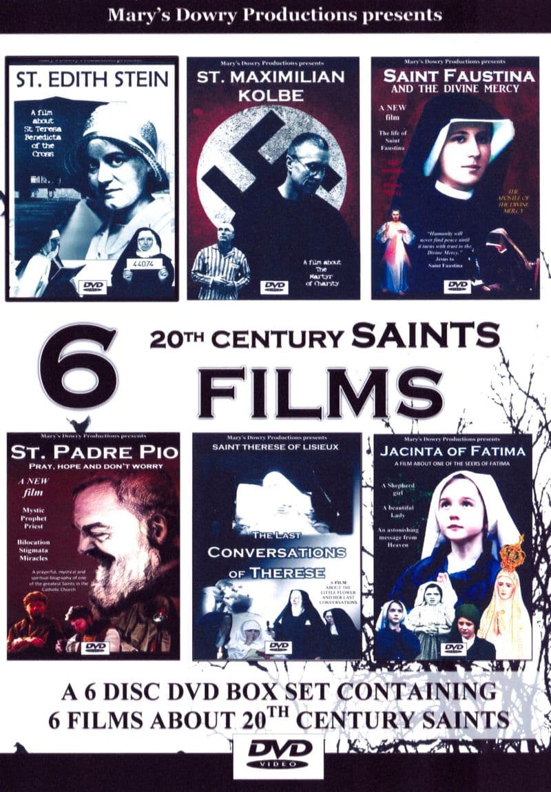 6 20th Century Saints Films, 6 DVD Box Set