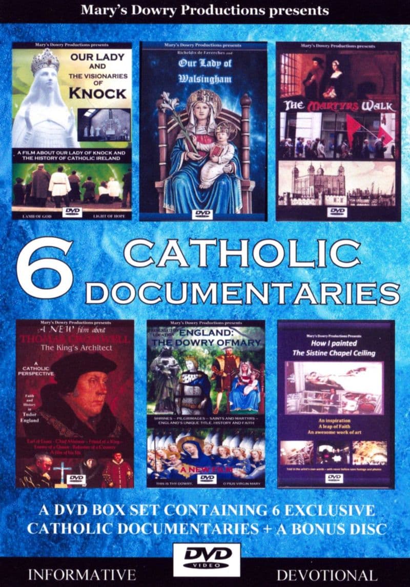 6 Catholic Documentaries, 6 DVDs