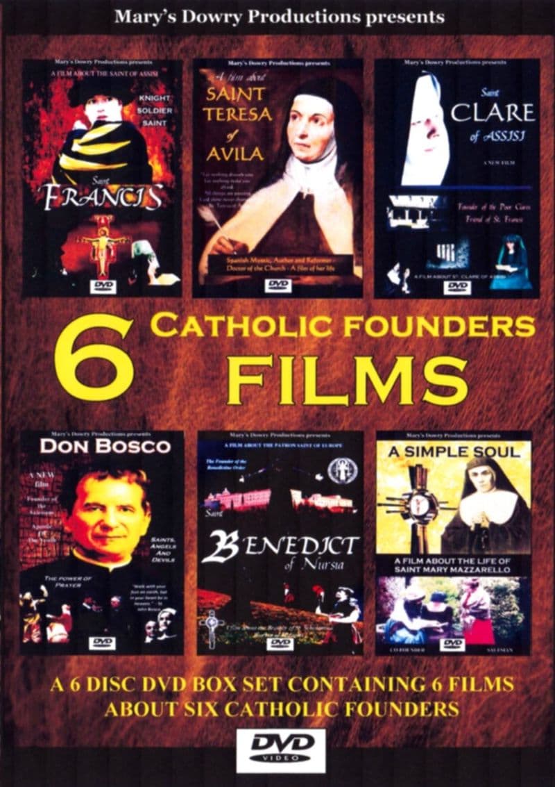 6 Catholic Founders Films Box Set - 6 DVDs