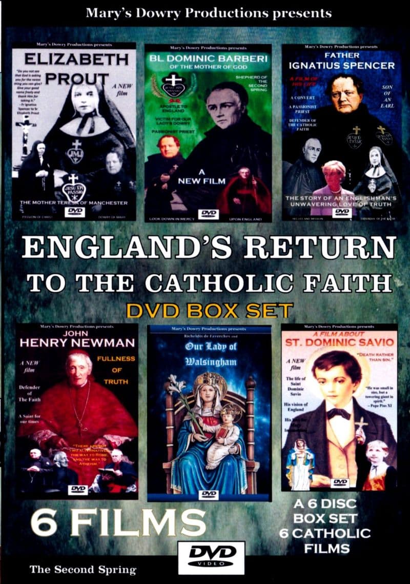 England's Return to the Catholic Faith 6 DVDs