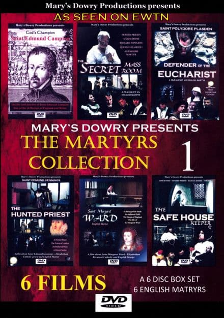 The Martyrs Collection 1 - Mary's Dowry Presents - 6 DVD Box Set