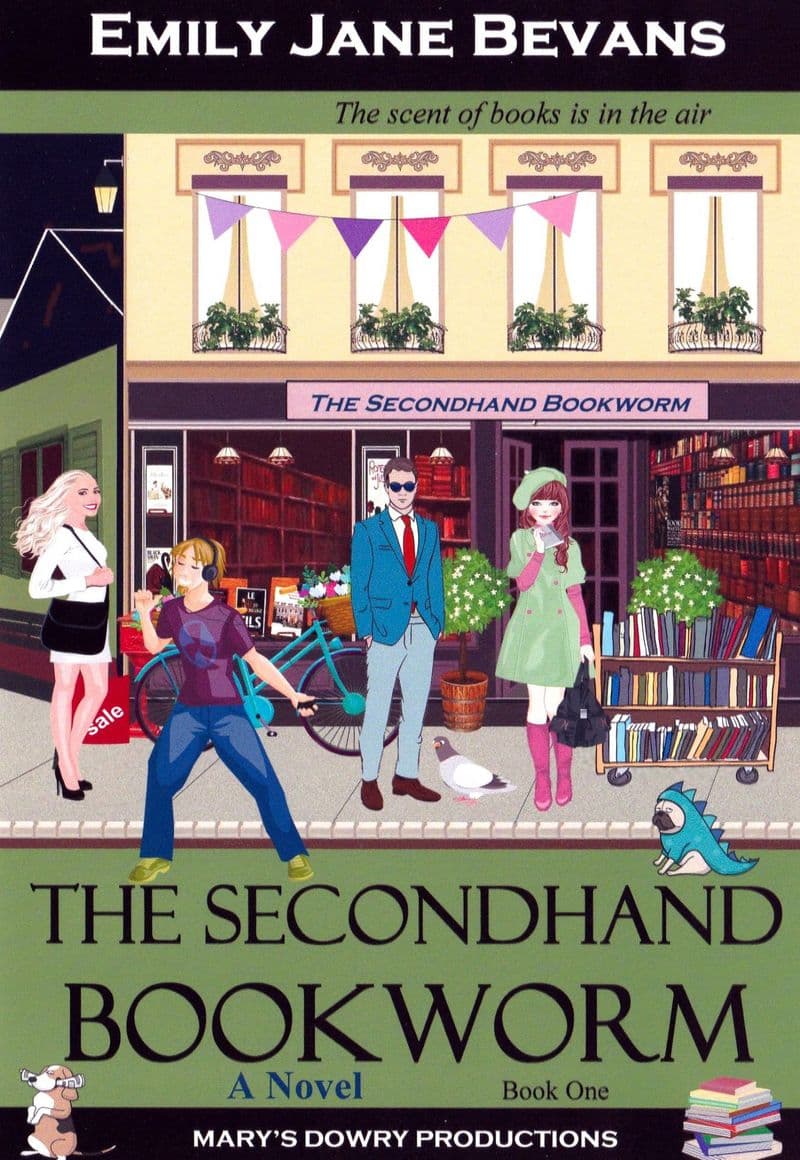 The Secondhand Bookworm: Book One of a hilarious, feel-good series set in an English secondhand book