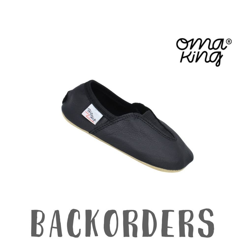Backorder Omaking Hip Hop Soft-sole Slippers Dance Shoes Black