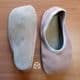 Backorder Omaking Kids' Soft-Soled Leather Slippers Gymnastic Dance Shoes Beige