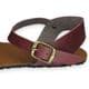 Backorders BioWorld Petra Vegan Barefoot Sandals - Burgundy