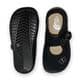 Bar3foot Slim Canvas Mary-Jane Ballet Flats Black