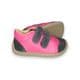 Bar3foot Smart Leather Barefoot Shoes - Pink/Grey