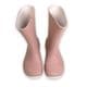 Bareboo Barefoot Rain Boots Wellies - Powder Pink