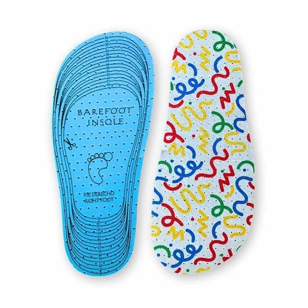 Barefoot Insoles Kids Trimmable - Latex Foam