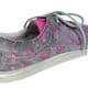 Beda Barefoot Low Leather Lace-Up Shoes Unicorn Grey Pink