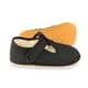 Beda Barefoot T-Bar Plimsolls- Black