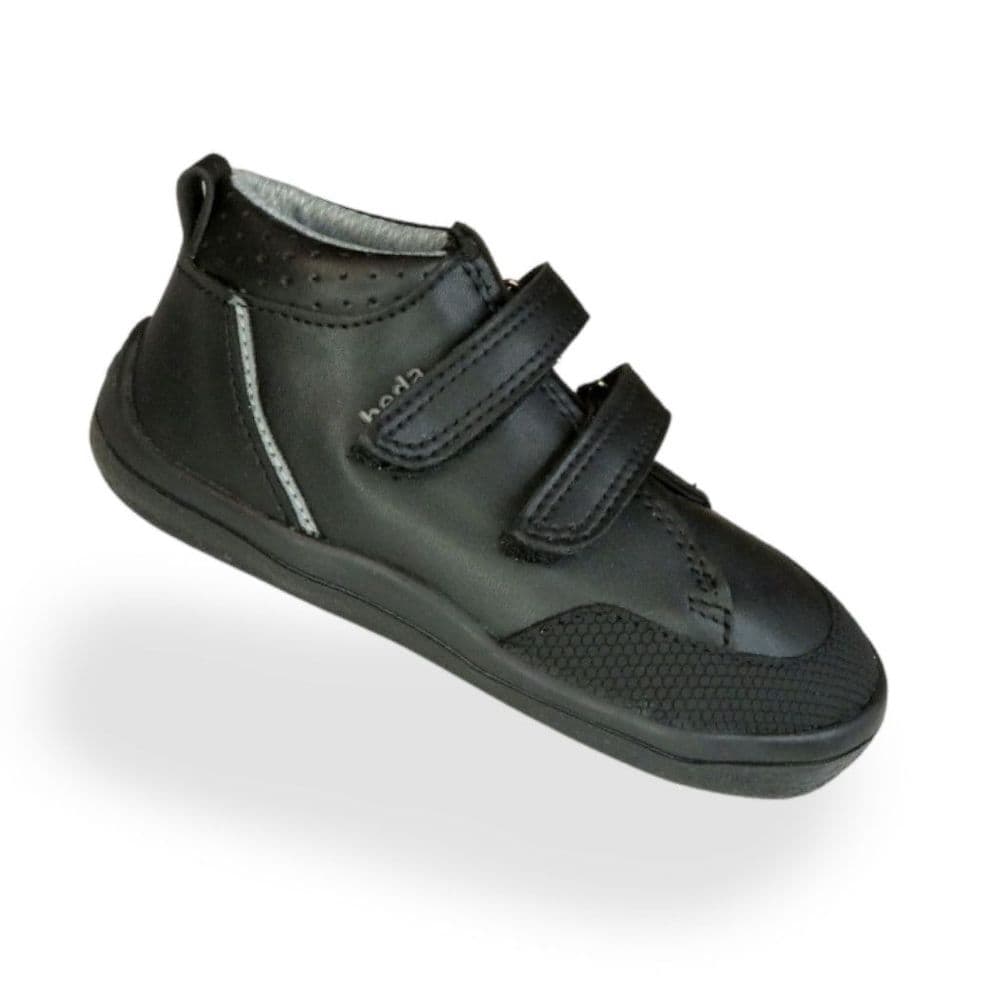 Beda Barefoot Vegan Low Ankle Boots Black