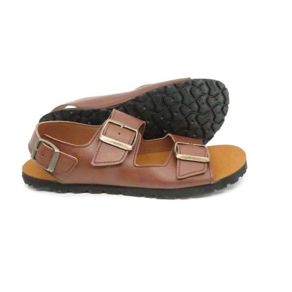BioWorld Chad Vegan Barefoot Transition Sandals - Brown