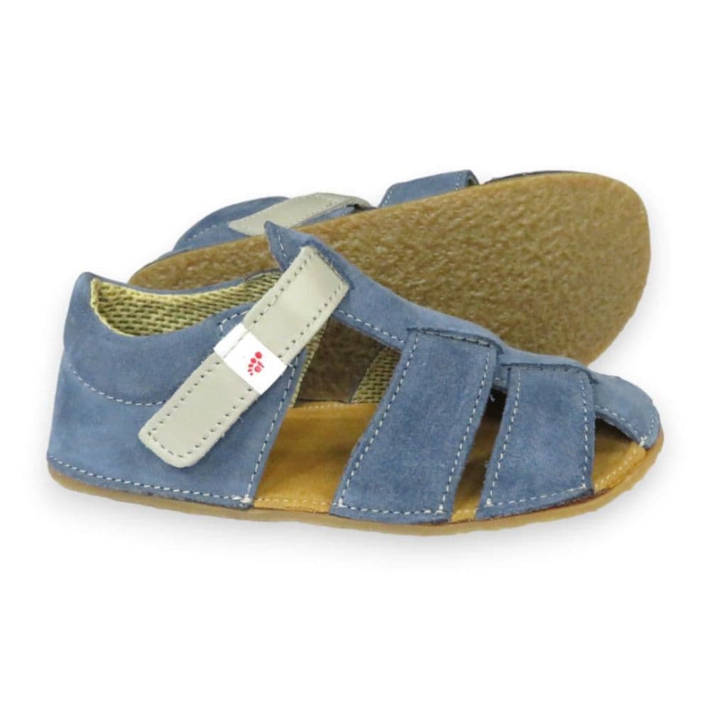 EFRI Sandals Black Leather
