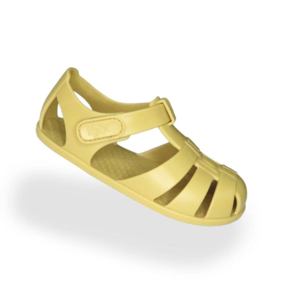 Igor Nemo Jelly Beach Shoes - Mustard Yellow