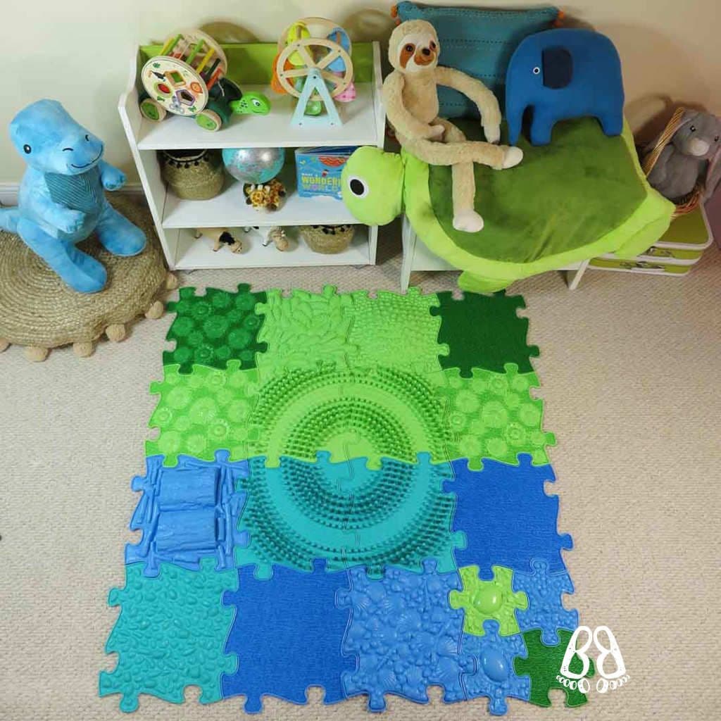 Soft & Firm 16 Earth Muffik Sensory Play Mat Set