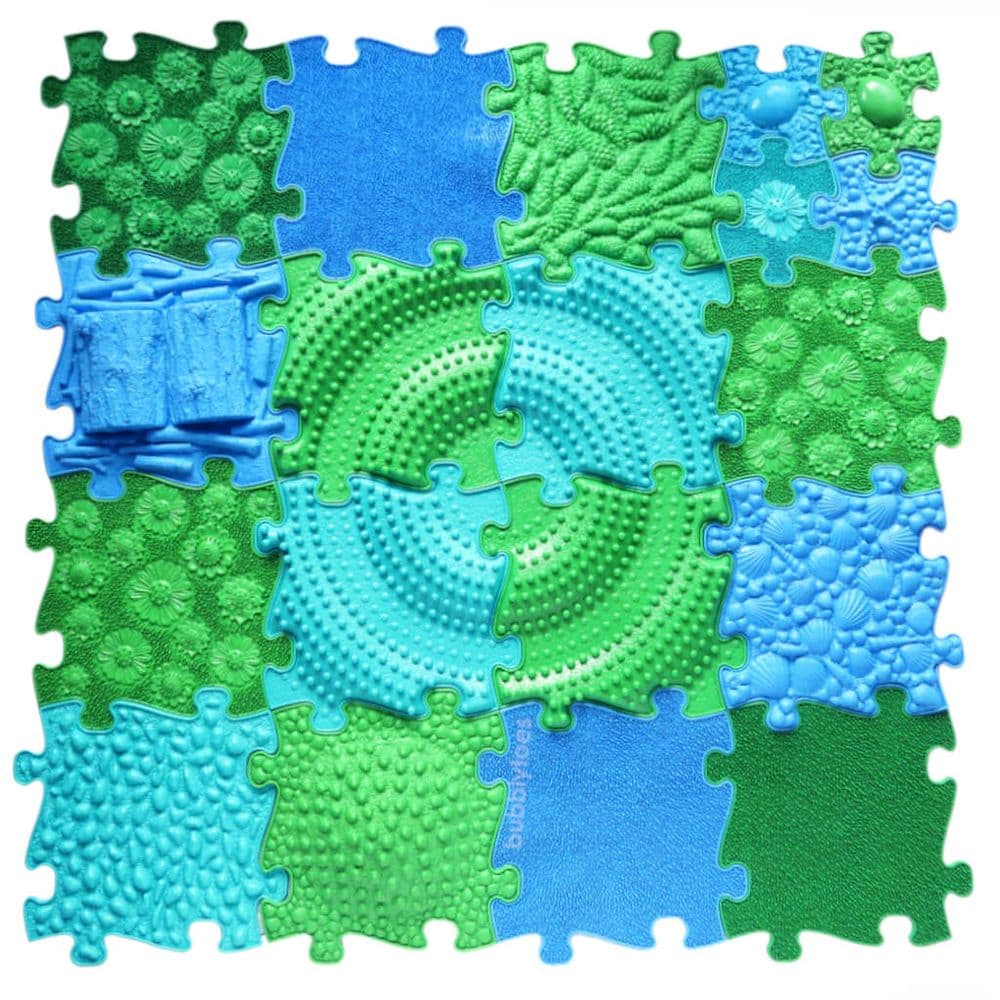 Soft & Firm 16 Earth Muffik Sensory Play Mat Set