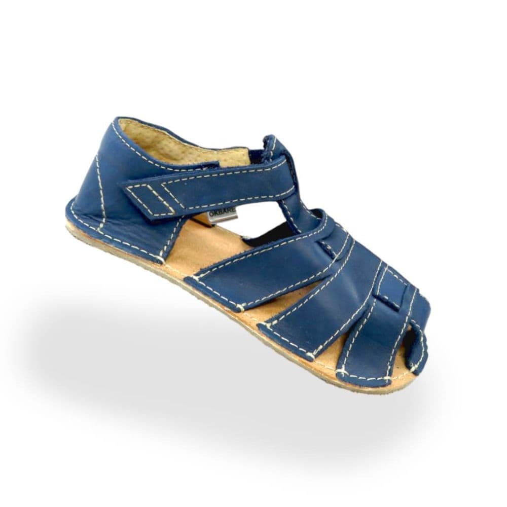 OK Bare Palm Barefoot Sandals - Navy Blue