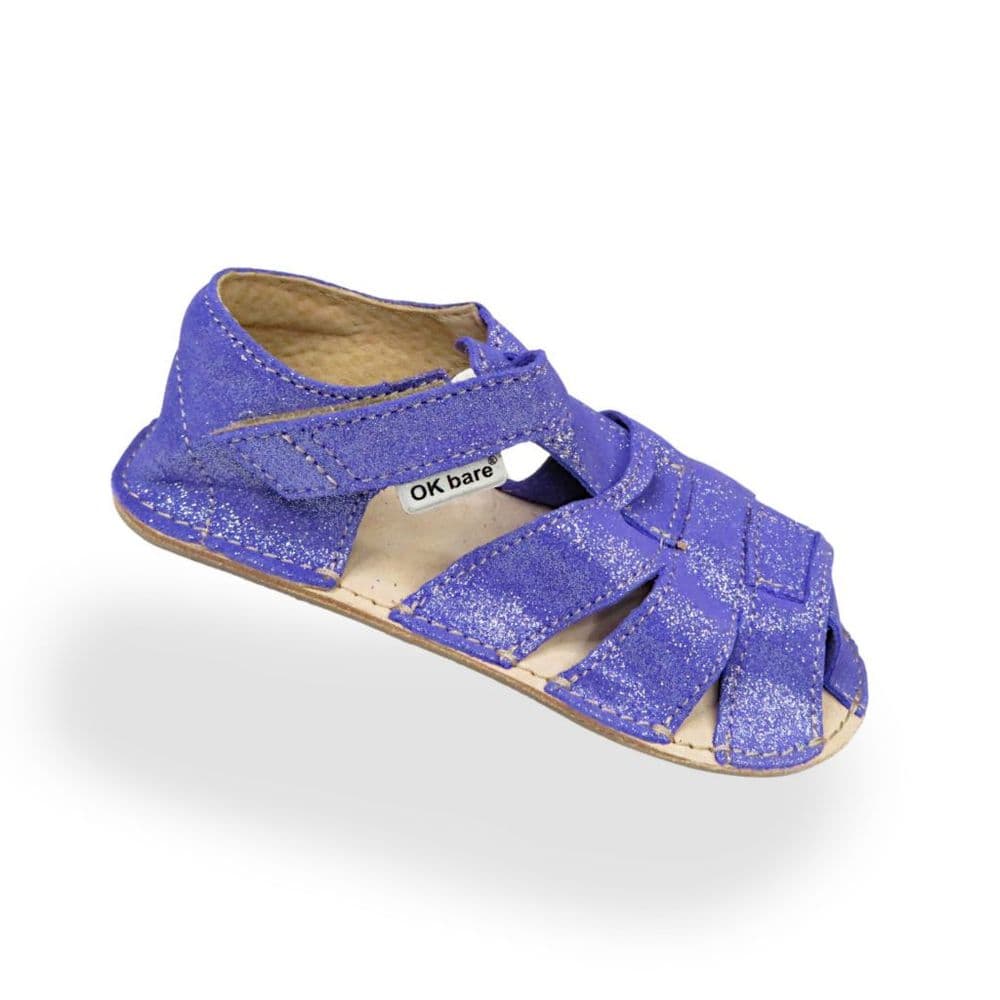 OK Bare Palm Barefoot Sandals - Purple Shine