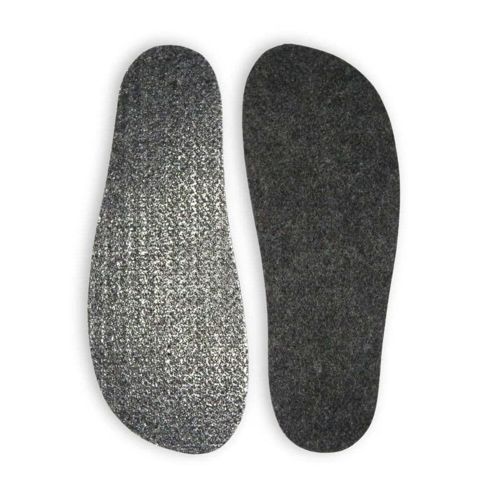 Omaking Dark Thermo Warm Trimmable Barefoot Insoles