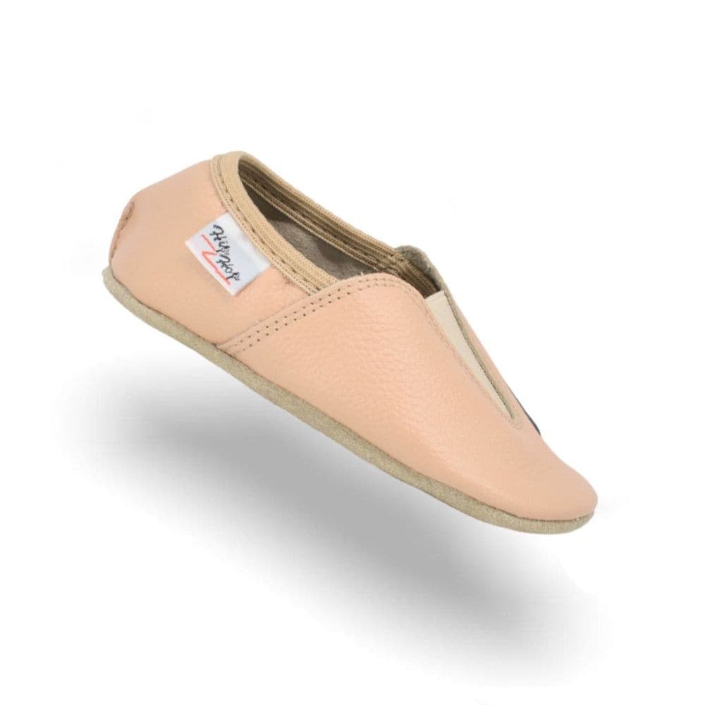 Omaking Hip Hop Soft-sole Slippers Dance Shoes Nude